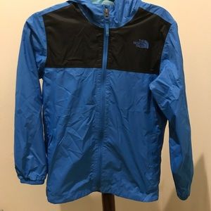 The North Face boy’s rain jacket size Large